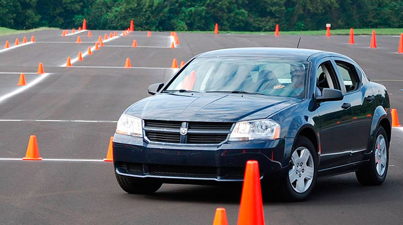 Практическое вождение в автошколе